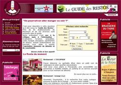 Le guide des restos